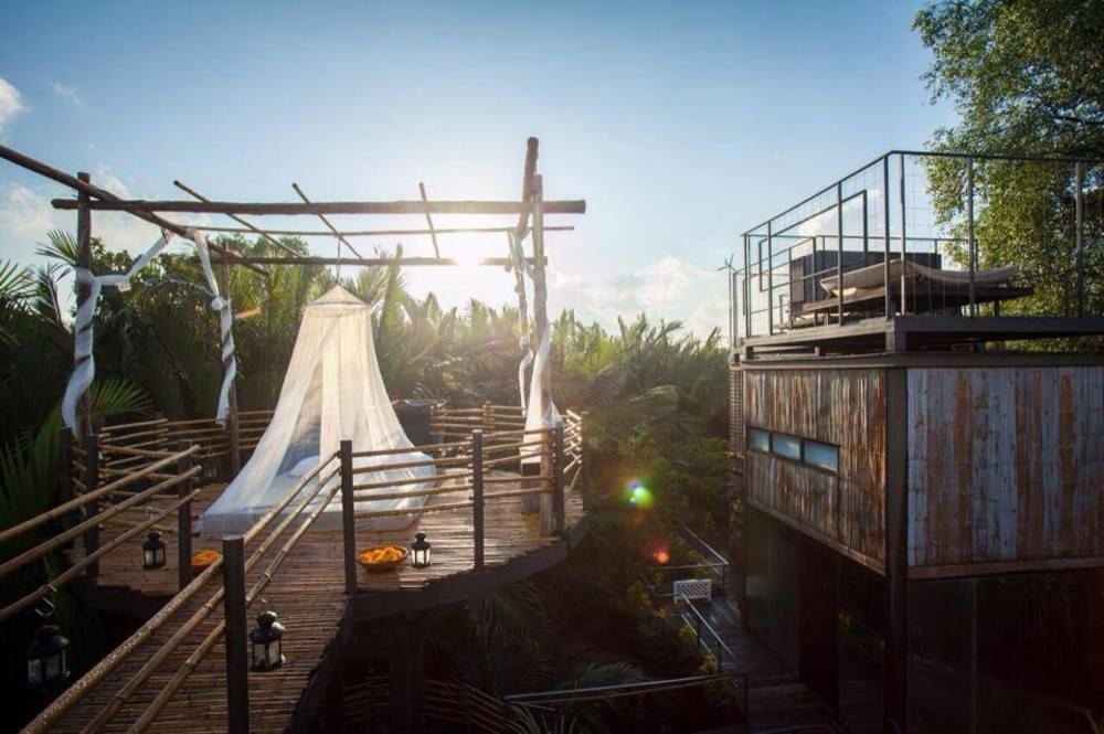 Bangkok Tree House Bang Kachao Hotel Exterior foto